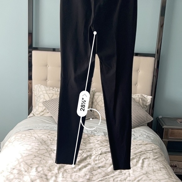 Aritzia Wilfred Laure Slim Pants Women’s Size 6 High Rise Zip Pockets Skinny Leg - Picture 3 of 11